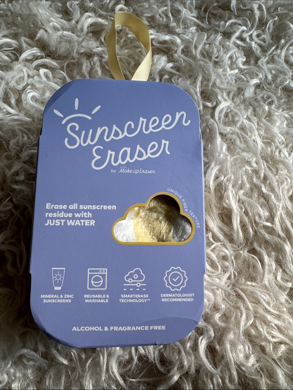 NWT Sunscreen Eraser Makeup Eraser